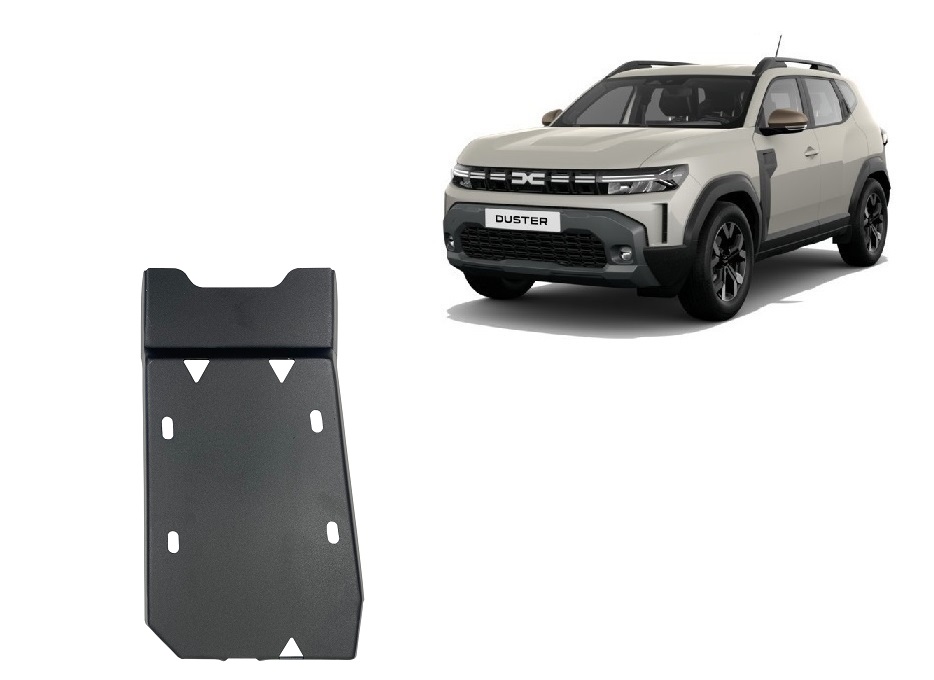 Protector inferior Acero Trasero differential | Dacia Duster 4x4 (2024-2026) - 2
