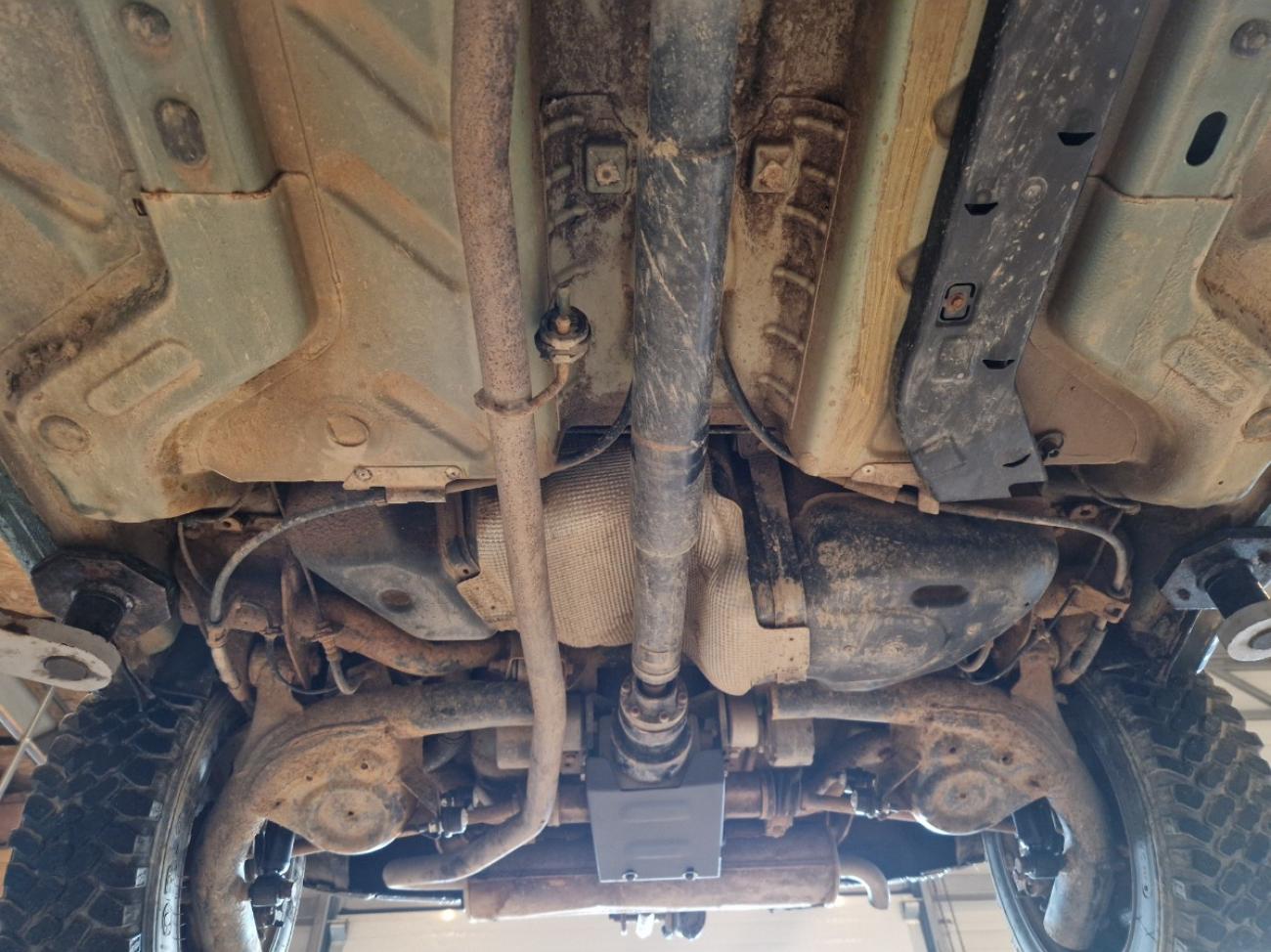 Hasplåt Stål Bakdifferential | Fiat Panda 4x4 (2003-2012) - 9