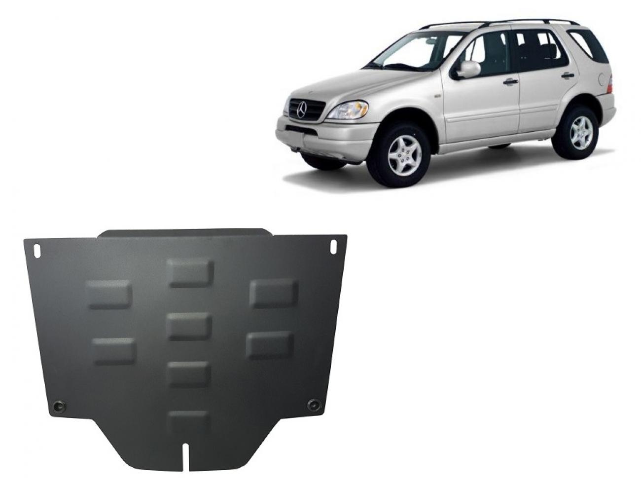 Bundplade Stål Bagdifferentiale | Mercedes ML W163 (1998-2005) - 2