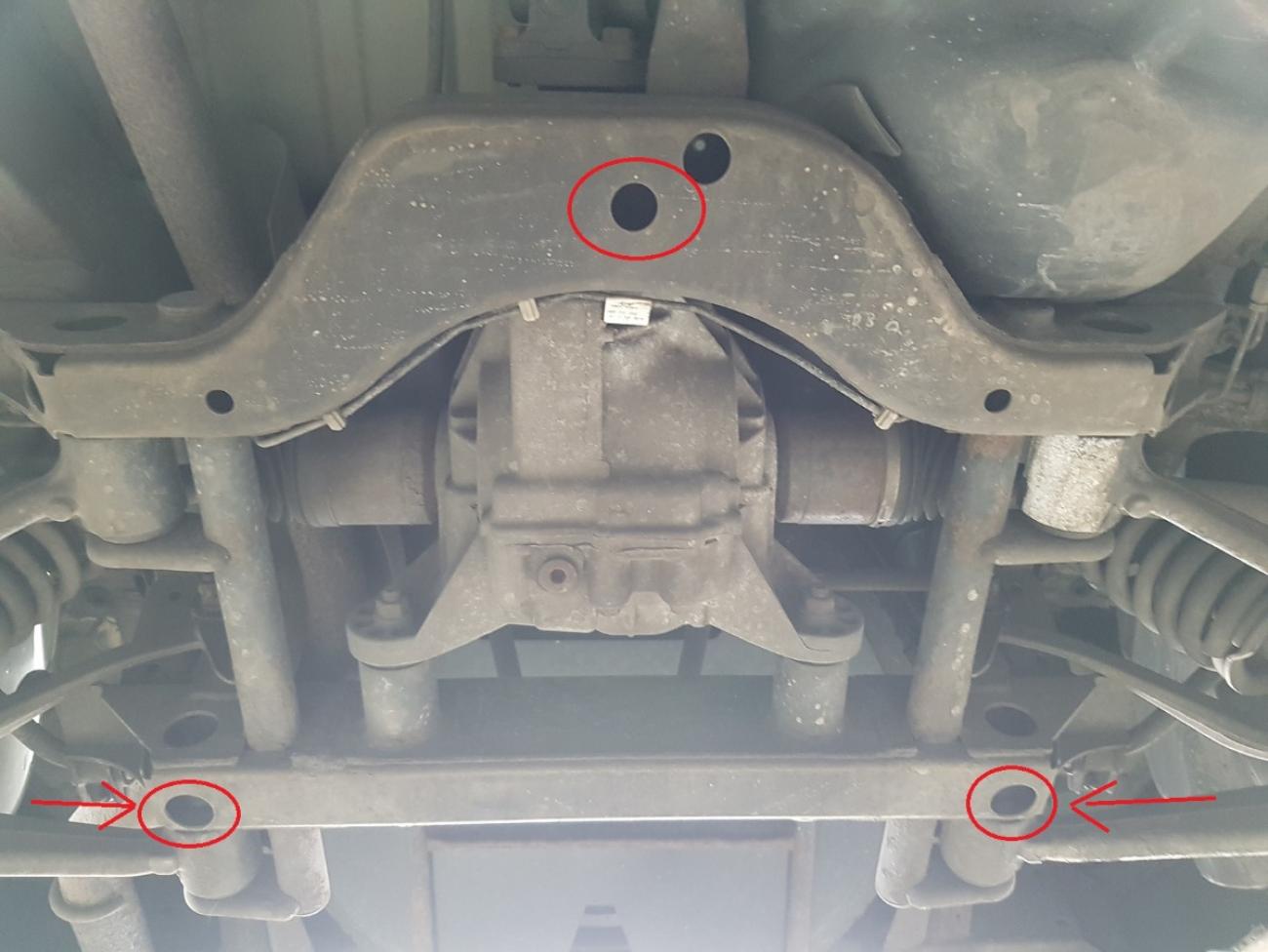 Bundplade Stål Bagdifferentiale | Mercedes ML W163 (1998-2005) - 5