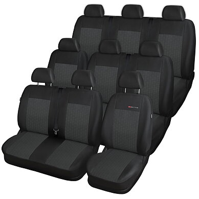 Setetrekk Elegance | Opel Vivaro II (B) Buss 9-seter (odelt sits) 2014-