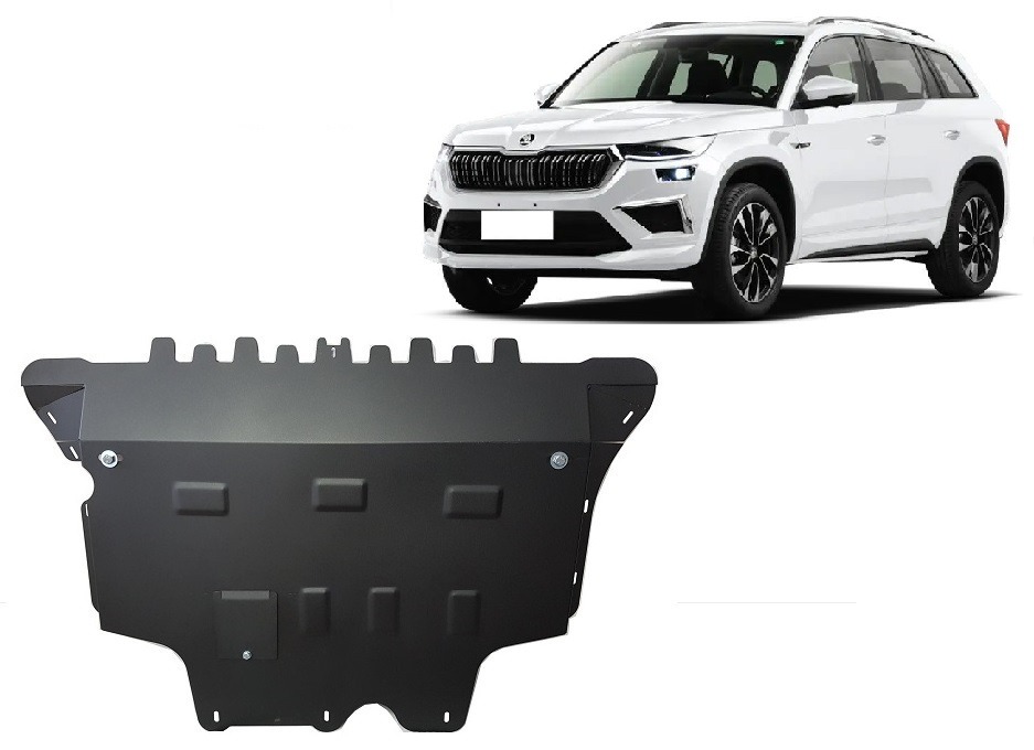 Bunnplate Stål Motor+ | Skoda Kodiaq (2024-2026) - 2