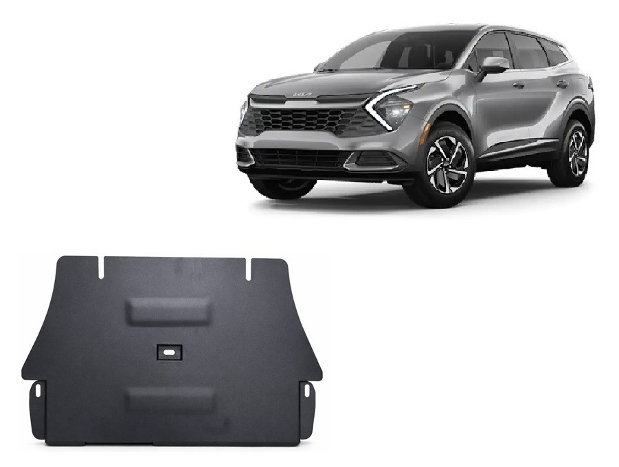 Skid plate Steel Catalytic converter | Kia Sportage (2021-2026) - 2