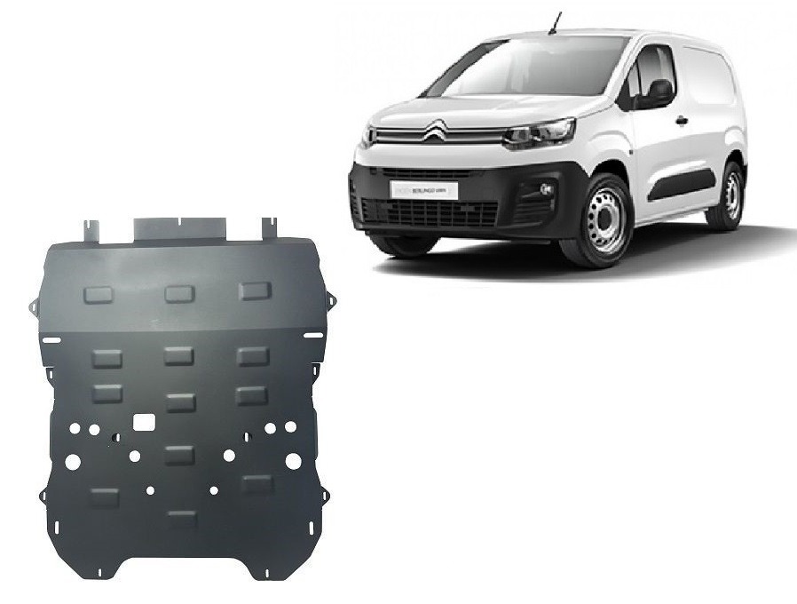 Skid plate Steel Engine+ | Citroen Berlingo (2018-2026) - 2