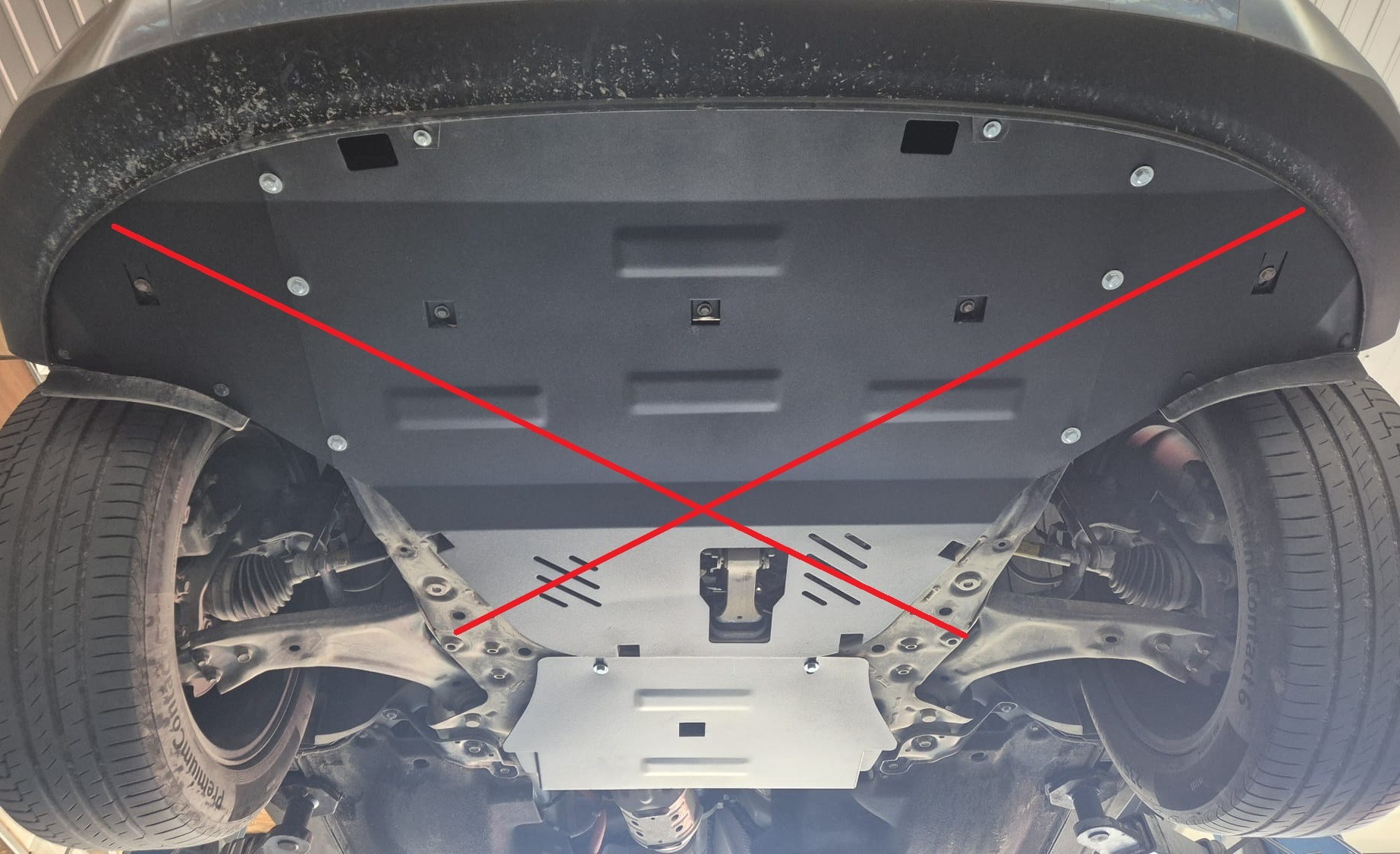 Pohjapanssari Steel Catalytic converter | Hyundai Santa Fe (2018-2023) - 8