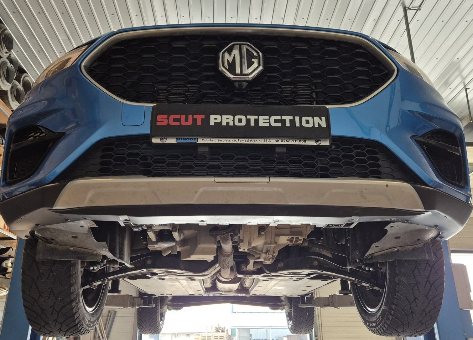 Bunnplate Stål Motor+ | MG ZS (2017-2024) - 8