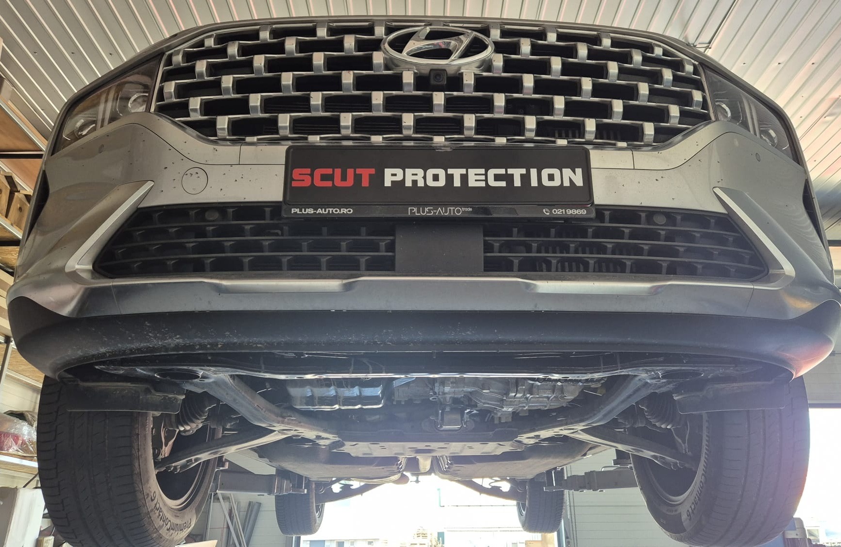 Skid plate Steel Engine+ | Hyundai Santa Fe (2018-2023) - 7