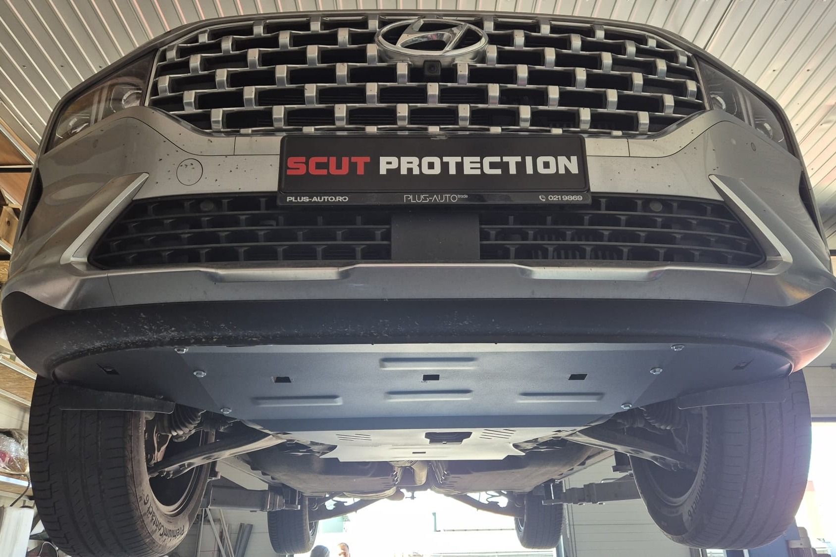 Skid plate Steel Engine+ | Hyundai Santa Fe (2018-2023) - 8