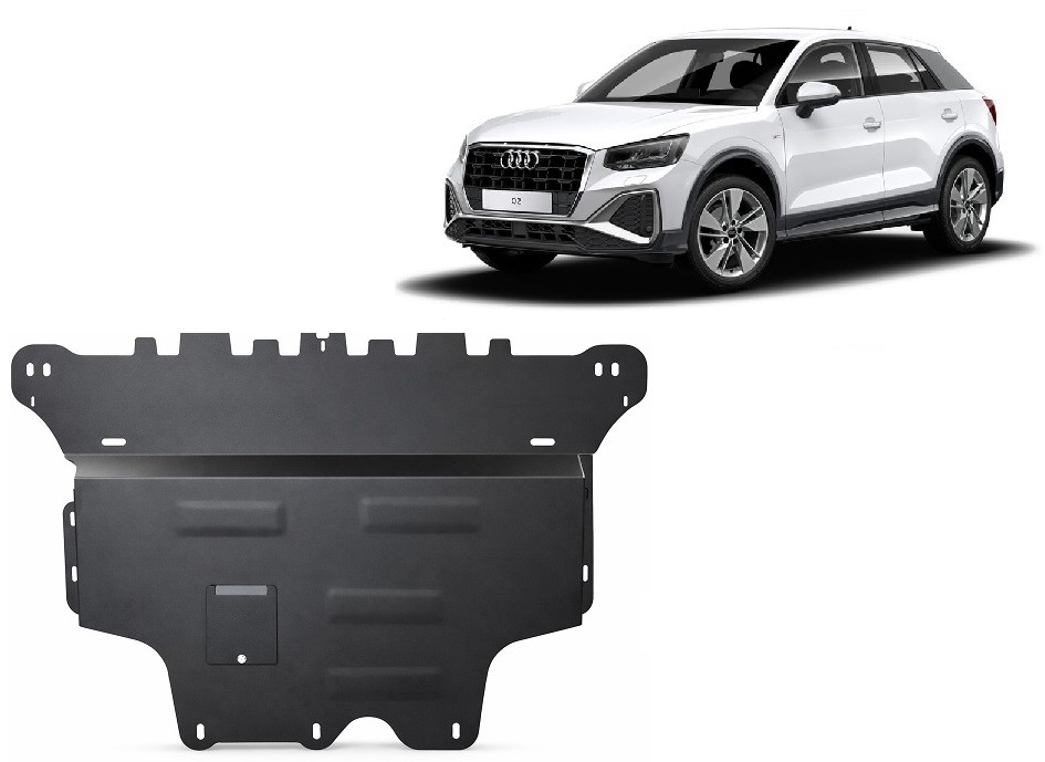 Skid plate Steel Engine+ | Audi Q2 Automat (2021-2026) - 2