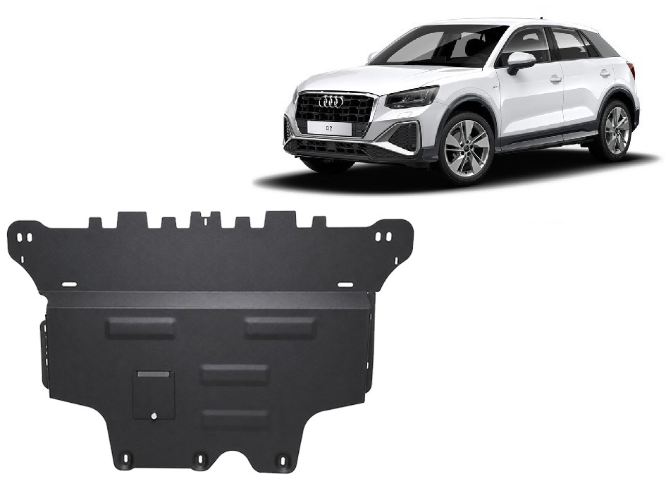 Proteção inferior em aço Motor+ | Audi Q2 (2021-2026) - 2