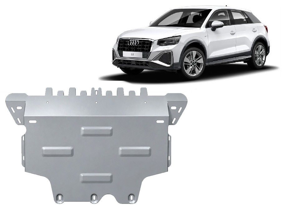 Protector inferior de aluminio Motor+ | Audi Q2 (2021-2026) - 2