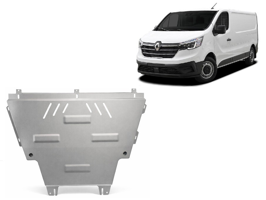 Bunnplate Aluminium Motor+ | Renault Trafic (2022-2026) - 2