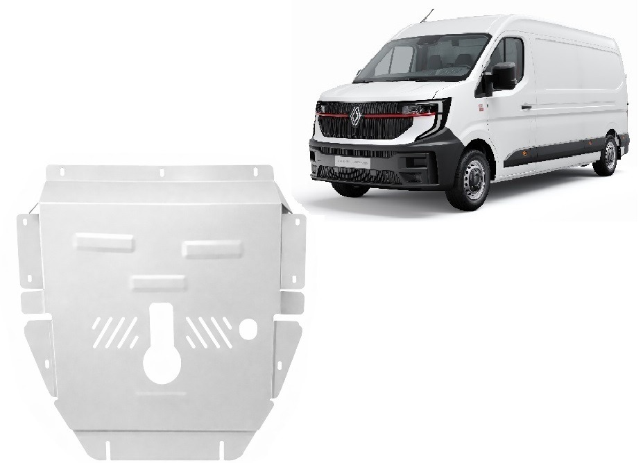Skid plate Aluminium Engine+ | Renault Master (2024-2026) - 2
