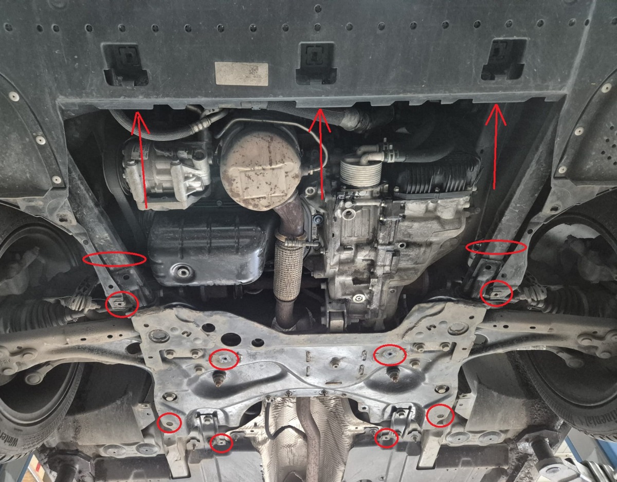 Pohjapanssari Steel Engine+ | Toyota Proace City Verso (2019-2026) - 4