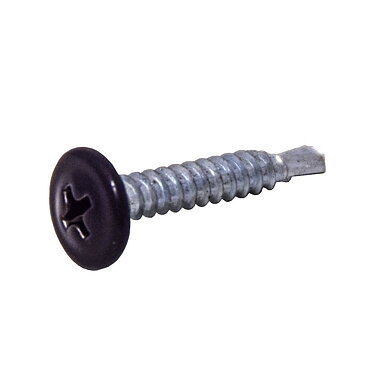 Montageskruv Svart 4,2x25mm 10-pack