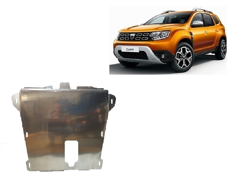 Skid plate Aluminium Engine+ | Dacia Duster (2018-2024) - 2