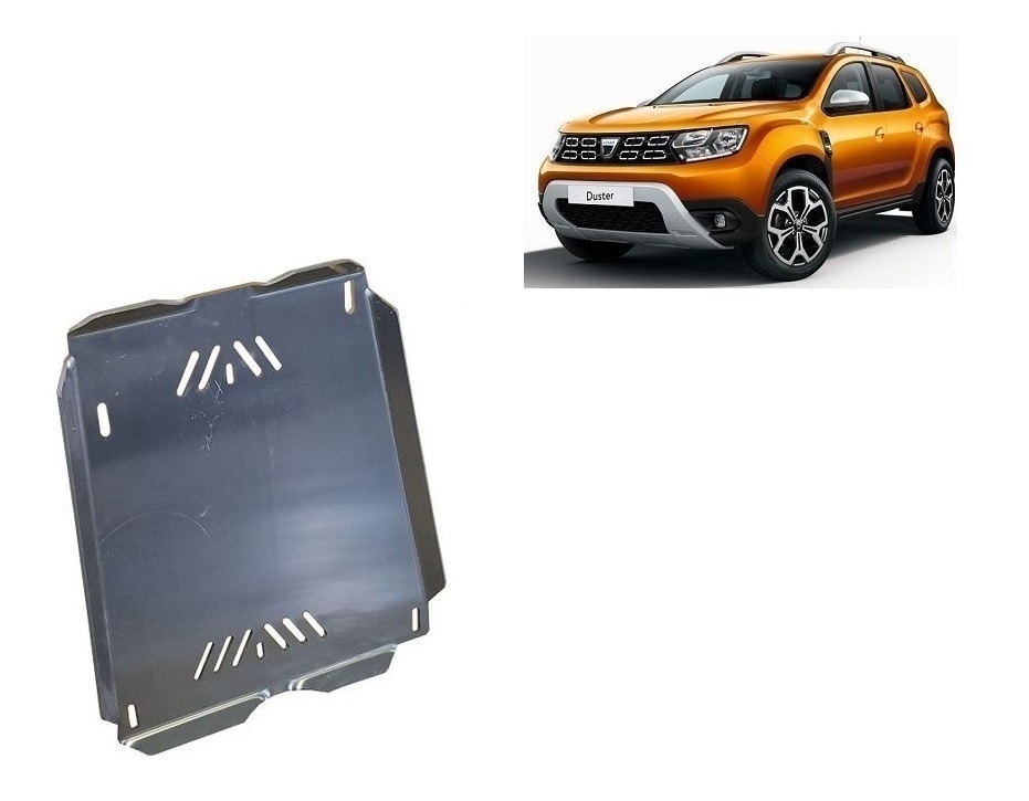 Skid plate Aluminium Fuel tank | Dacia Duster (2018-2024) - 2