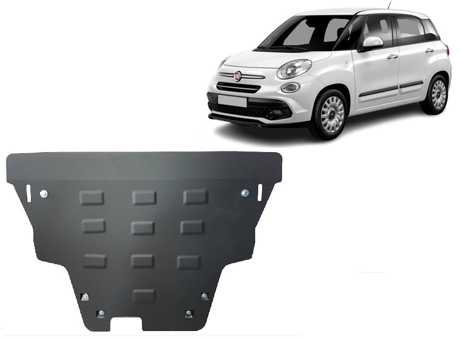 Skid plate Steel Engine+ | Fiat 500 L (2012-2022) - 2