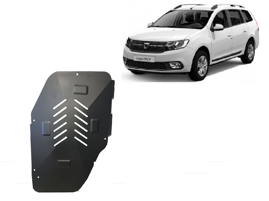 Hasplåt Stål Bränsletank | Dacia Logan II MCV (2012-2020) - 2