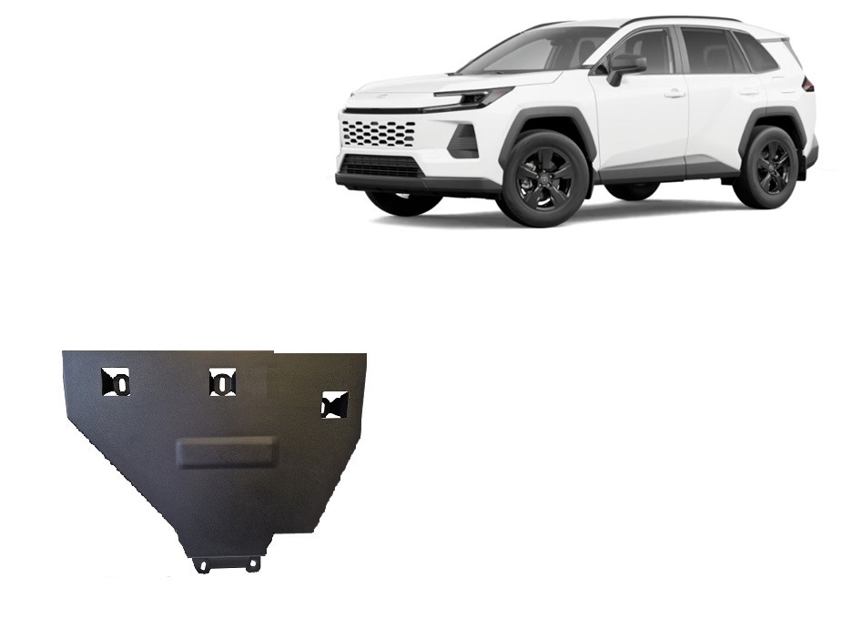 Bunnplate Stål Bakre differensial | Toyota RAV4 Hybrid (2026-2026) - 2