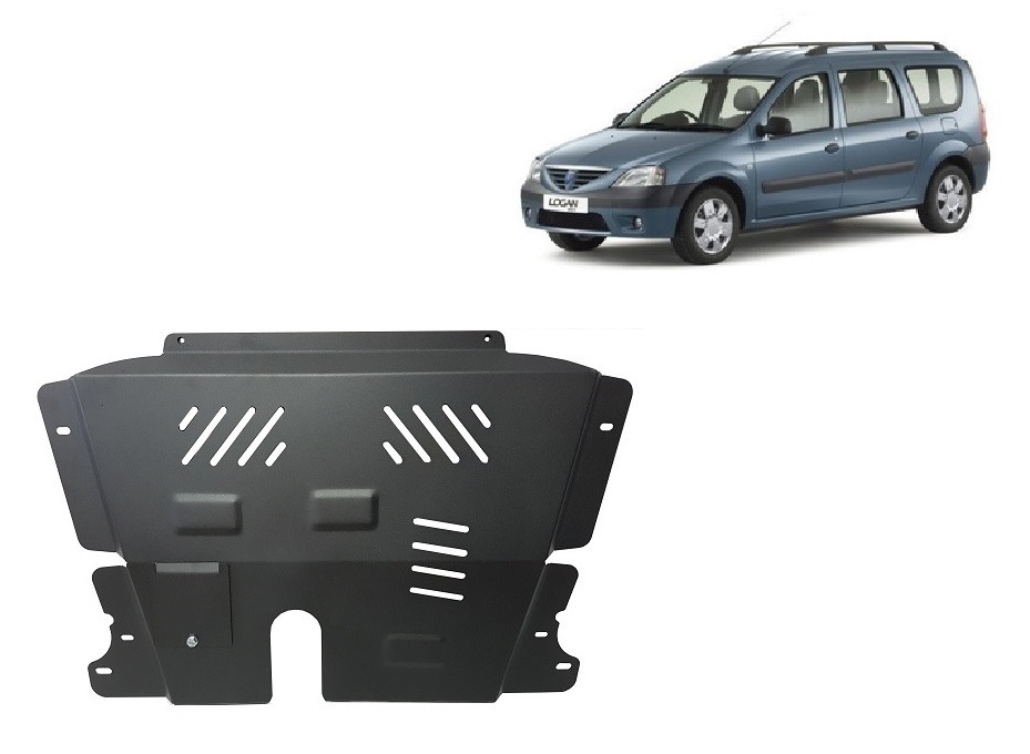 Skid plate Steel Engine+ | Dacia Logan 1 MCV (2005-2012) - 2