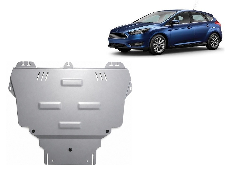 Skid plate Aluminium Engine+ | Ford Focus (2010-2018) - 2