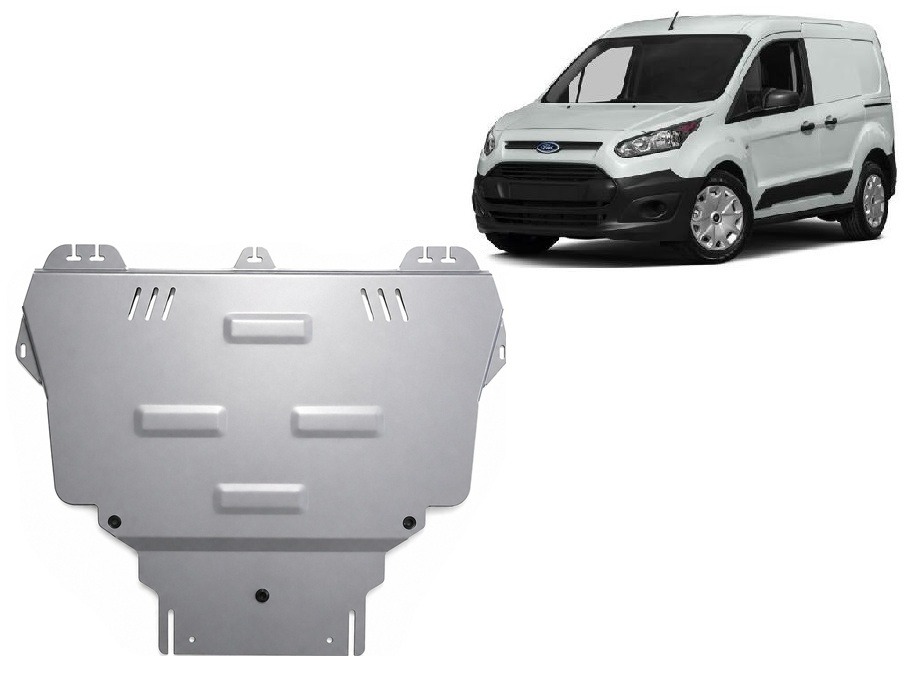 Bundplade Aluminium Motor+ | Ford Transit Connect (2013-2022) - 2