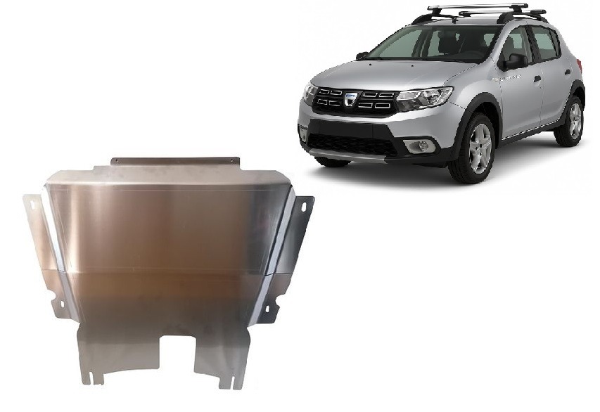 Bunnplate Aluminium Motor+ | Dacia Sandero Stepway (2012-2020) - 2