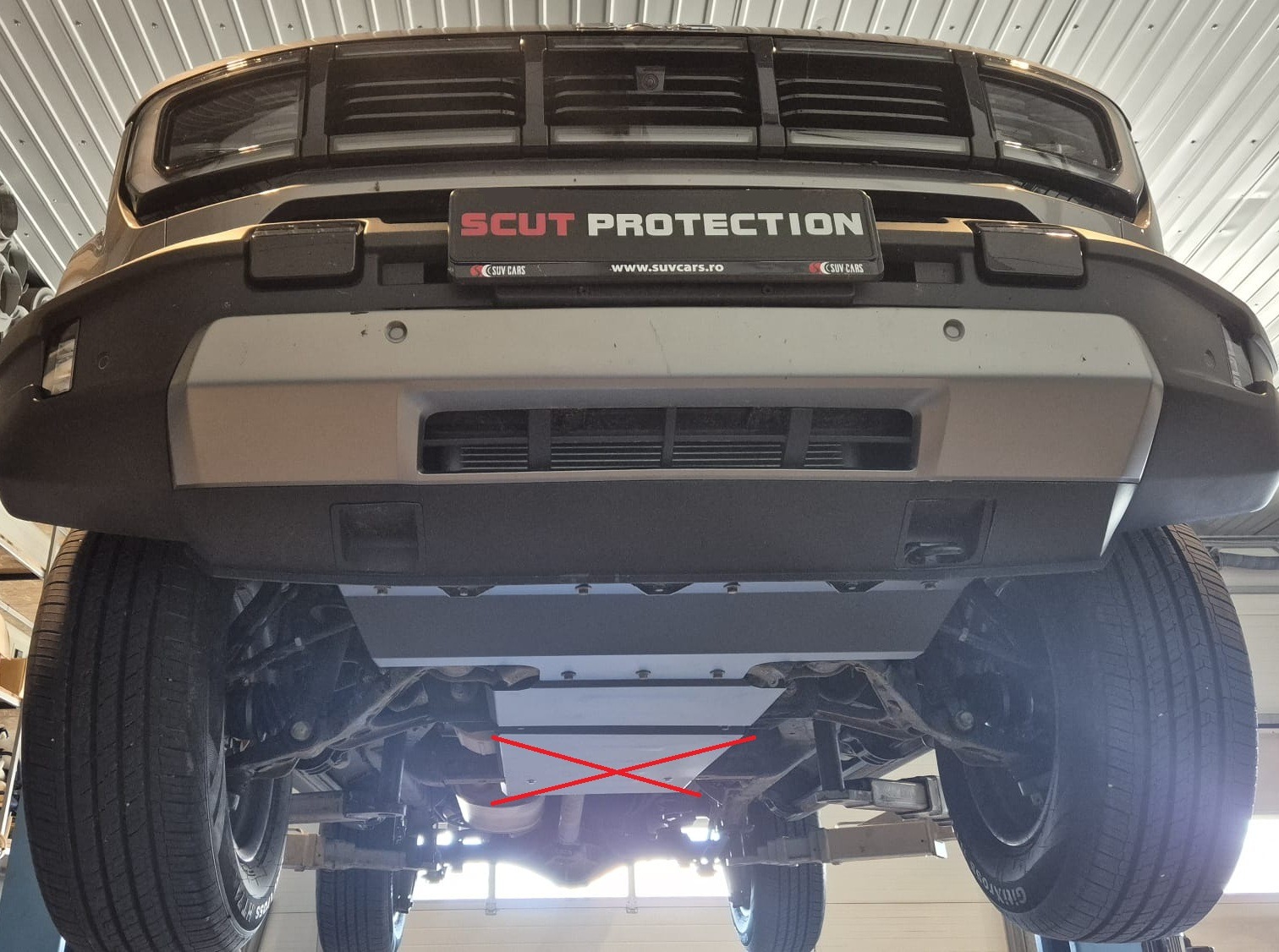 Hasplåt Stål Motor+ | Baic Beijing BJ40 (2023-2026) - 6