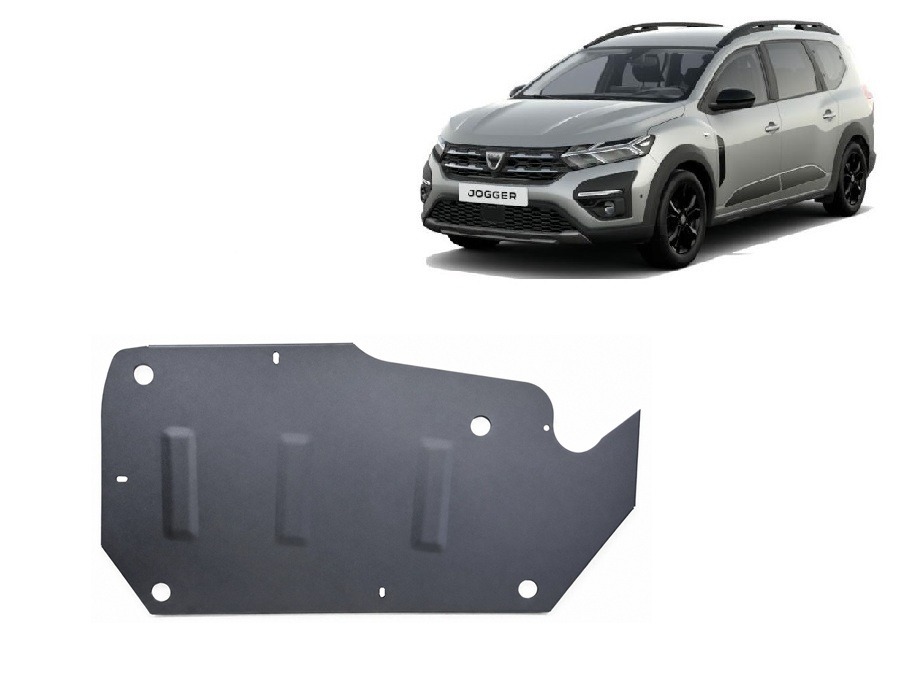Hasplåt Stål Bränsletank | Dacia Jogger (2021-2026) - 2