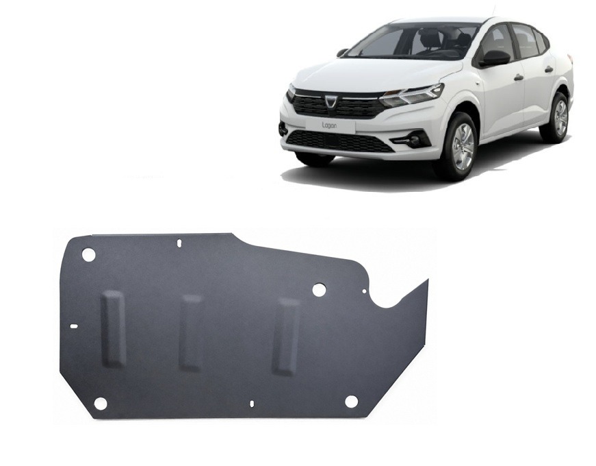 Hasplåt Stål Bränsletank | Dacia Logan (2021-2026) - 2