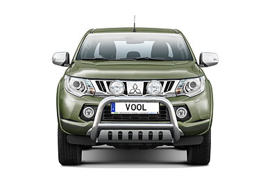EU Bullbar with Skid Plate - Mitsubishi L200 2016-2019
