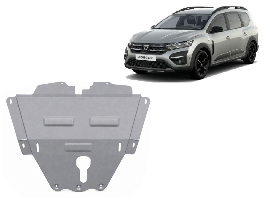 Bunnplate Aluminium Motor+ | Dacia Jogger (2021-2026) - 2