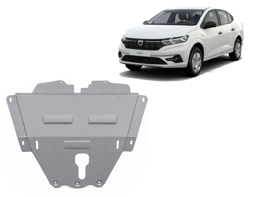 Skid plate Aluminium Engine+ | Dacia Logan (2021-2026) - 2
