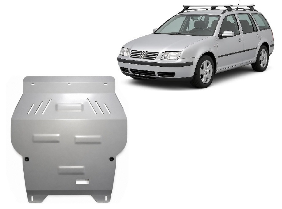 Bundplade Aluminium Motor+ | VW Bora (1998-2006) - 2