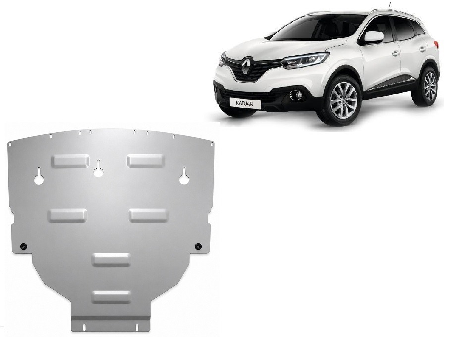 Pohjapanssari Aluminium Engine+ | Renault Kadjar (2015-2022) - 2