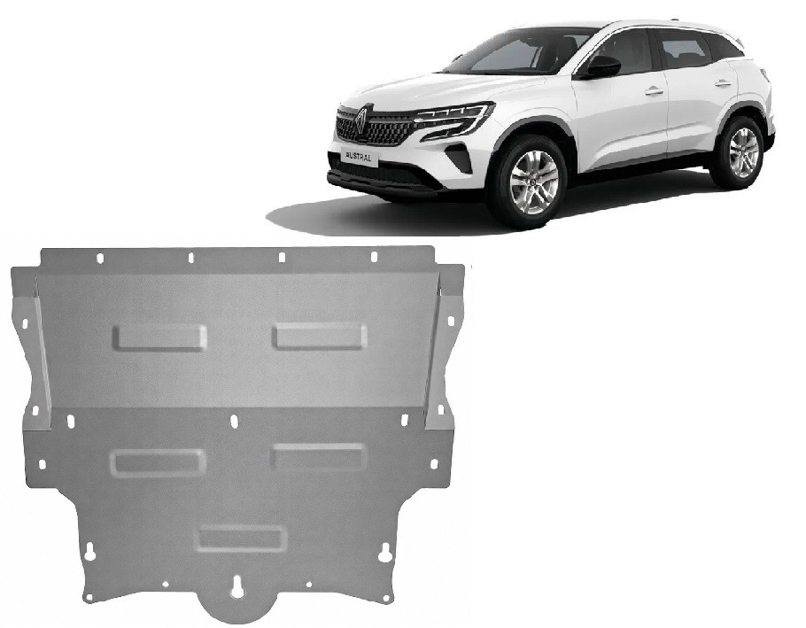 Bunnplate Aluminium Motor | Renault Austral (2022-2026) - 2