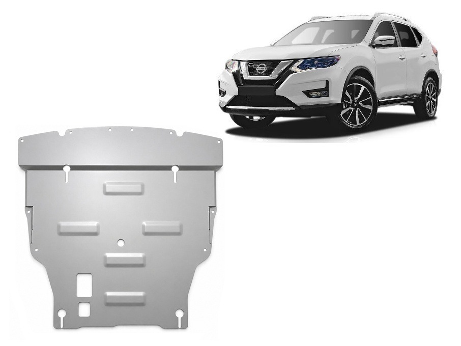 Skid plate Aluminium Engine+ | Nissan X-Trail T32 (2014-2021) - 2