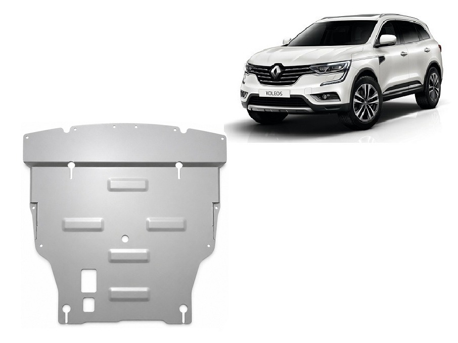 Skid plate Aluminium Engine+ | Renault Koleos (2016-2025) - 2