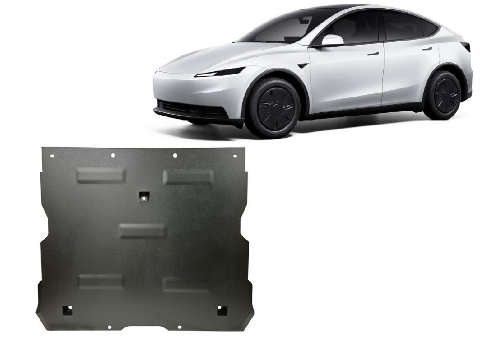 Pohjapanssari Steel front electric Motor | Tesla Model Y AWD (2024-2026) - 2