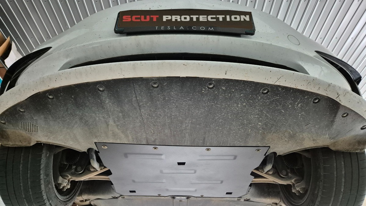Pohjapanssari Steel front electric Motor | Tesla Model Y AWD (2024-2026) - 7