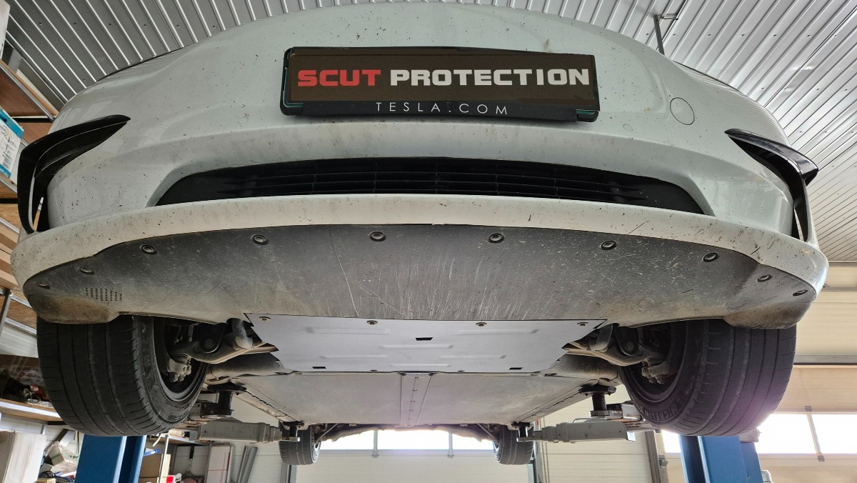 Pohjapanssari Steel front electric Motor | Tesla Model Y AWD (2024-2026) - 8