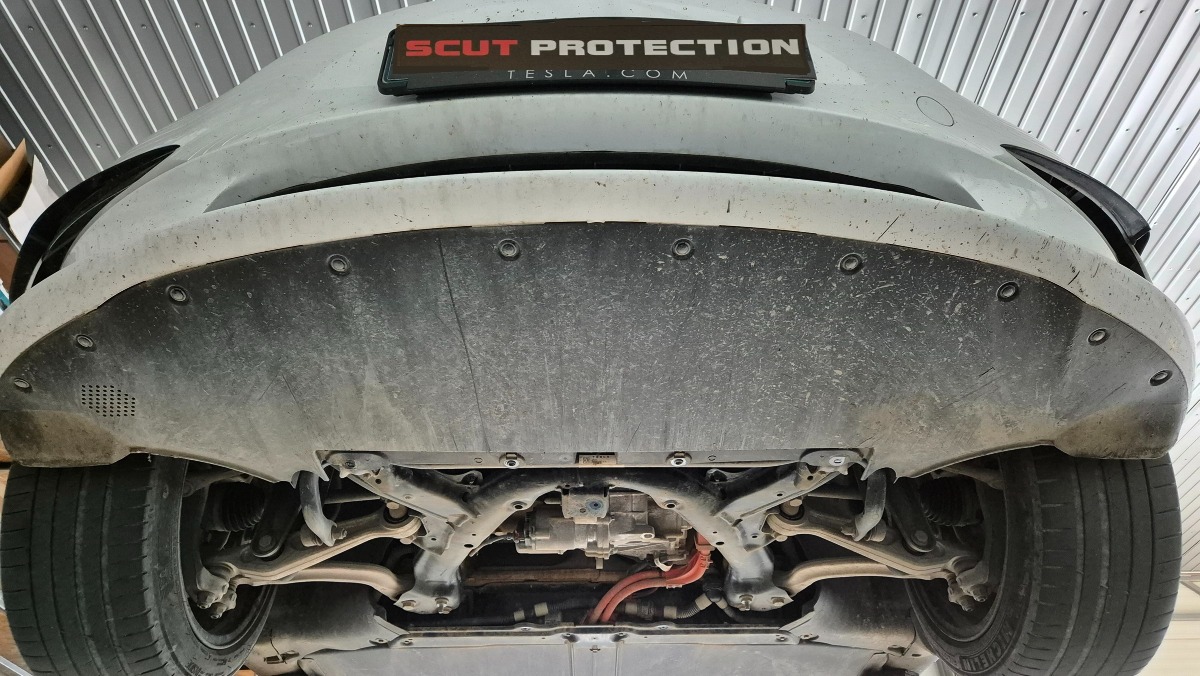Pohjapanssari Steel front electric Motor | Tesla Model Y AWD (2024-2026) - 6