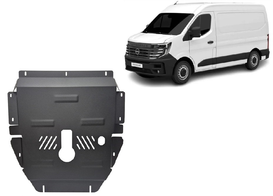 Skid plate Steel Engine+ | Nissan Interstar (2024-2026) - 2