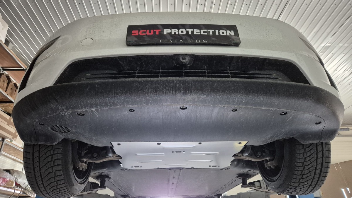 Skid plate Aluminium front electric Motor | Tesla model Y (2024-2026) - 7