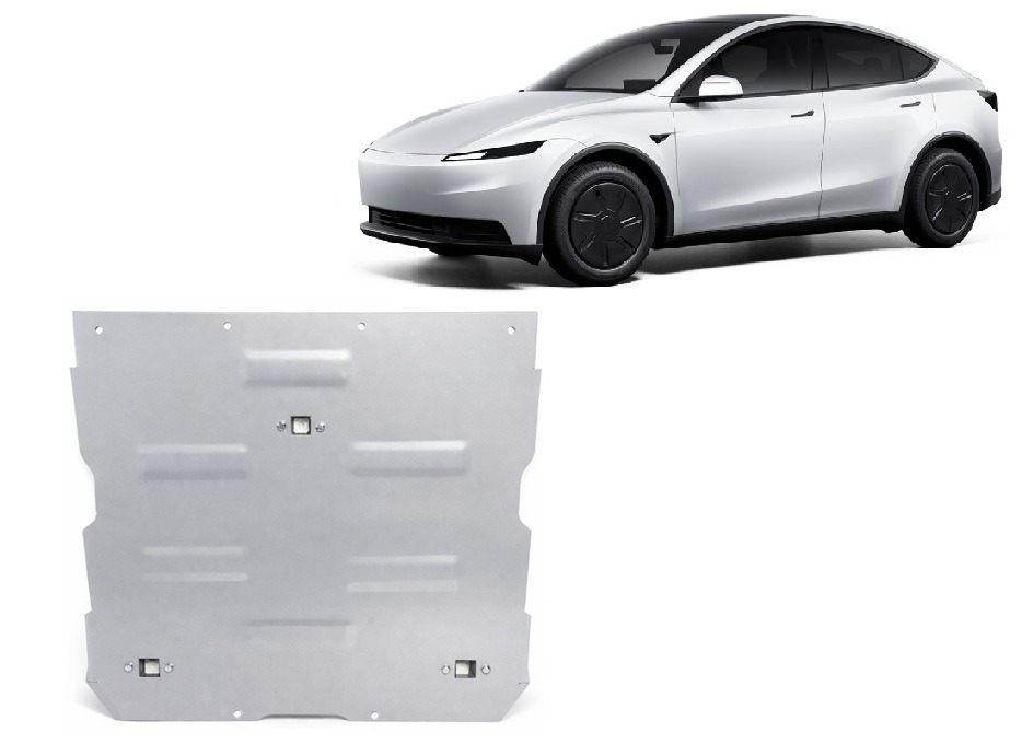 Skid plate Aluminium front electric Motor | Tesla model Y (2024-2026) - 2