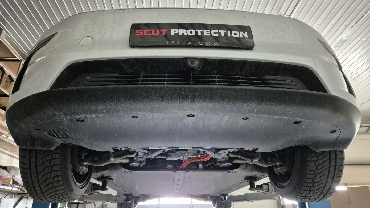 Skid plate Aluminium front electric Motor | Tesla model Y (2024-2026) - 6