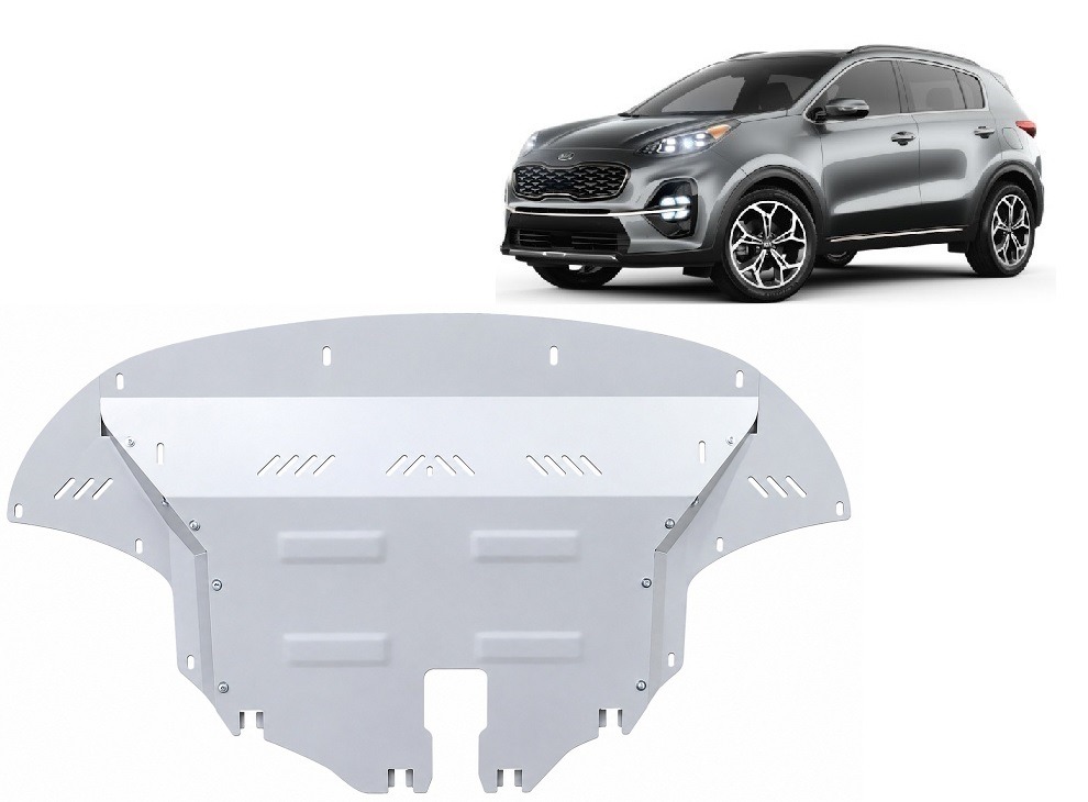Pohjapanssari Aluminium Engine+ | Kia Sportage (2019-2021) - 2