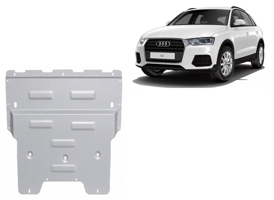 Bundplade Aluminium Motor+ | Audi Q3 (2011-2018) - 2