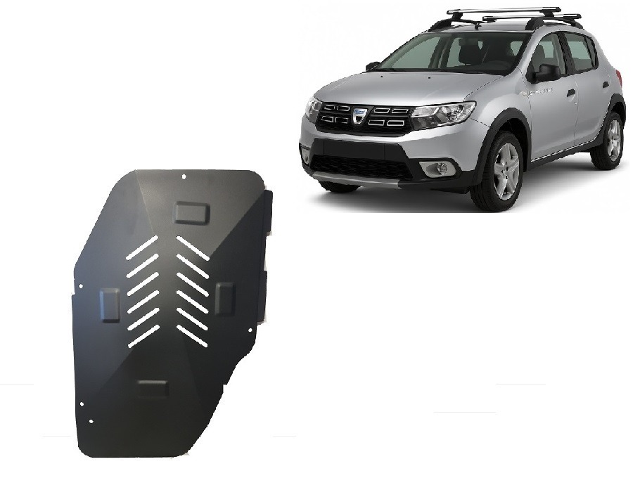 Skid plate Steel Fuel tank | Dacia Sandero Stepway (2012-2020) - 2